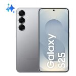 Samsung galaxy s25 6. 2  double sim android 15 5g usb type - c 12 go 128 go 4000 mah argent