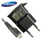 Pour samsung galaxy s5 4g + : chargeur secteur original 220 volts