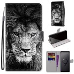 Samsung galaxy s9 plus coque, saturcase beau pu cuir magn�tique flip portefeuille support porte - carte ...