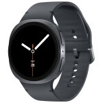Samsung galaxy watch8 - 44 mm - graphite - montre connecte avec bracelet sport - caoutchouc - graphite ...