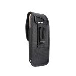 Pour samsung galaxy xcover 2 gt - s7710 etui housse ceinture verticale cuir nylon - dfvmobile