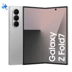 Samsung galaxy z fold7 5g smartphone argento, 12gb ram, 512gb memoria, 200mp