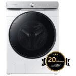 Samsung lave - linge blanc ecobubble / ai wash dist. auto. lessive / ai control / 20kg - wf20dg8650bwu3 ...