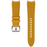 Samsung et - shr89l bande marron fluoro�lastom�re, cuir v�ritable pour samsung galaxy watch4, galaxy ...