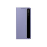 Samsung smart clear view cover ef - zg991 - protection � rabat pour t�l�phone portable - violet - pour ...