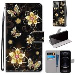 Saturcase coque pour apple iphone 13 mini 5. 4, beau pu cuir magn�tique flip portefeuille support porte ...