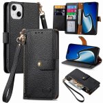 Saturcase coque pour apple iphone 15 plus, heart pu cuir flip portefeuille poche double boucle magnétique ... Saturcase coque pour apple iphone 15 plus, heart pu cuir flip portefeuille poche double boucle magnétique ...