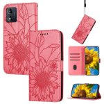 Saturcase coque pour motorola moto e13, tournesol pu cuir magn�tique flip portefeuille support porte ...