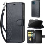 Saturcase coque pour motorola moto e13, z - cube pu cuir magn�tique flip portefeuille support porte - ...