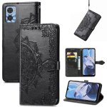 Saturcase coque pour motorola moto e22, mandala gaufrage pu cuir magn�tique flip portefeuille support ...