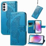Saturcase coque pour motorola moto g52 g71s, papillon fleurs pu cuir magn�tique flip portefeuille support ...