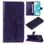 Saturcase coque pour oneplus nord 2t, arbre a chat pu cuir magn�tique flip portefeuille support porte ...