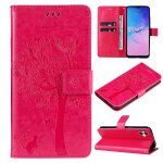Saturcase coque pour samsung galaxy a05, arbre a chat pu cuir magn�tique flip portefeuille support porte ...