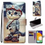 Saturcase coque pour samsung galaxy a13 5g, beau pu cuir magn�tique flip portefeuille support porte - ...