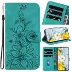 Saturcase coque pour samsung galaxy s24 plus, fleurs de lys pu cuir magn�tique flip portefeuille support ...