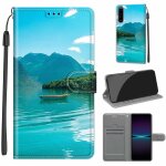 Saturcase coque pour sony xperia 1 iv 2022, beau pu cuir magntique flip portefeuille support porte - ...