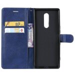 Saturcase coque pour sony xperia 1, pu cuir magn�tique flip portefeuille support porte - carte protecteur ...