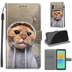 Saturcase coque pour sony xperia 10 v 2023, beau pu cuir magntique flip portefeuille support porte - ...