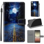 Saturcase coque pour sony xperia 5 iv 2022, beau pu cuir magntique flip portefeuille support porte - ...