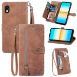 Saturcase coque pour sony xperia ace 3, fleur gaufrage pu cuir magnétique flip portefeuille poche fermeture ... Saturcase coque pour sony xperia ace 3, fleur gaufrage pu cuir magnétique flip portefeuille poche fermeture ...