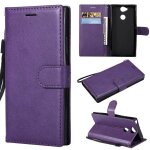Saturcase coque pour sony xperia xa2, pu cuir magn�tique flip portefeuille support porte - carte protecteur ...