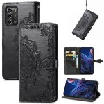 Saturcase coque pour zte blade a72 4g / v40 vita, mandala gaufrage pu cuir magntique flip portefeuille ...