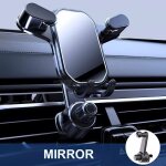 Seametal - support de tlphone portable pour voiture, gravit, grille d'aration, gps, smartphone, support ...
