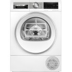 Sche - linge pompe  chaleur bosch wqg245dsfr - srie 6 - 9 kg - 61 db - wi - fi - blanc