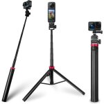 Sehu - perche a selfie - accessoire portable pour hero - extensible jusqu' 200 cm - trpied lger pour ...