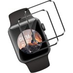 Senior - 2 pices verre tremp pour apple watch series 4 / 5 / 6 / se 44mm, rsistant antifouling protection ...