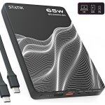 Senior - batterie externe pour ordinateur portable 65 w 20 000 mah charge rapide puissante et fine charge ...