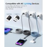 Senior - magnetic coil câble i - phone, 1. 5m mfi certifié lightning câble de charge rapide, enveloppé ... Senior - magnetic coil câble i - phone, 1. 5m mfi certifié lightning câble de charge rapide, enveloppé ...