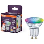 Sept - osram smart led spot par16 réflecteur gu10, 4, 9 w zigbee 3. 0, rgbw 16 millions de couleurs, ... Sept - osram smart led spot par16 réflecteur gu10, 4, 9 w zigbee 3. 0, rgbw 16 millions de couleurs, ...