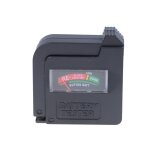 Sept - testeur de piles aaa aa c d 9 v piles bouton testeur de batterie / batterie