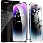 S�rie 1a pour iphone 14 pro max verre de protection plein ecran 2x r�sistant aux rayures et incassable ...