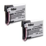 Vhbw 2x batterie compatible avec general electric 28118fe1, 28115fe1 - a, 2 - 8115fe1, 2 - 8118 t�l�phone ...