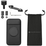 Shapeheart motorcycle bundle boost support magn�tique pour smartphone pour guidon de tige de moto, noir, ...