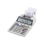 Sharp el - 1750v - calculatrice avec imprimante - lcd - 12 chiffres - adaptateur ca, pile
