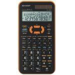 Sharp el - 520x calculatrice poche calculatrice scientifique noir et orange