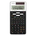 Sharp el - 531tg calculatrice poche calculatrice scientifique noir et blanc