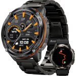 Shou - tank t3 ultra 2 gps montre connecte homme - batterie de grande capacit acier inoxydable 50m ...