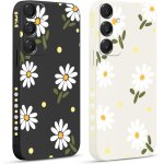 Sjzg - 2 pièces coque pour samsung galaxy a16 5g 6, 7 , etui avec amusante daisy latéral mignon chrysanthème ... Sjzg - 2 pièces coque pour samsung galaxy a16 5g 6, 7 , etui avec amusante daisy latéral mignon chrysanthème ...