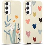 Sjzg - 2 pices coque pour samsung galaxy a54 5g 6, 4 , ultra fine souple silicone tpu avec motif design ...
