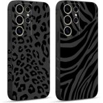 Sjzg - 2 pièces coque pour samsung galaxy s24 ultra 5g 6, 8 , etui avec motif animaux léopard zèbre peint ... Sjzg - 2 pièces coque pour samsung galaxy s24 ultra 5g 6, 8 , etui avec motif animaux léopard zèbre peint ...