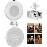 Sjzg - c03 lampe magn�tique pour selfie, lampe pour t�l�phone compatible avec iphone magsafe, cri97 360 ...