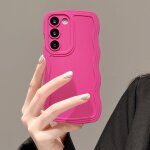 Sjzg - coque pour samsung galaxy s21 5g, housse de protection wave frame etui en ultra lger et mince ...