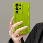 Sjzg - coque pour samsung galaxy s21 ultra 5g, housse de protection wave frame etui en ultra lger et ...