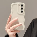 Sjzg - coque pour samsung galaxy s23 5g, housse de protection wave frame etui en ultra lger et mince ...
