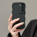 Sjzg - coque pour samsung galaxy s23 5g, housse de protection wave frame etui en ultra lger et mince ...