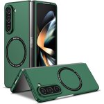 Sjzg - coque pour samsung galaxy z fold 5 avec protection de charnire magntique, [compatible avec magsafe] ...
